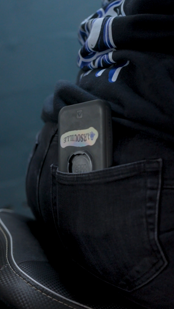 Sitckers Arsouille • Holographique